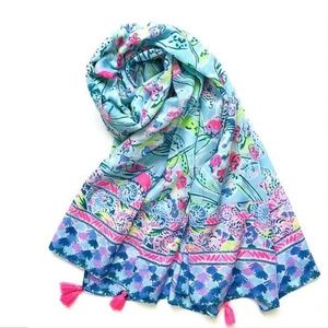 Lilly Pulitzer Seaspray Wrap Scarf Sway This Way Coverup